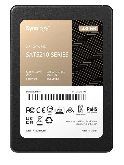 Synology SSD SAT5210 2.5" SATA 480 GB